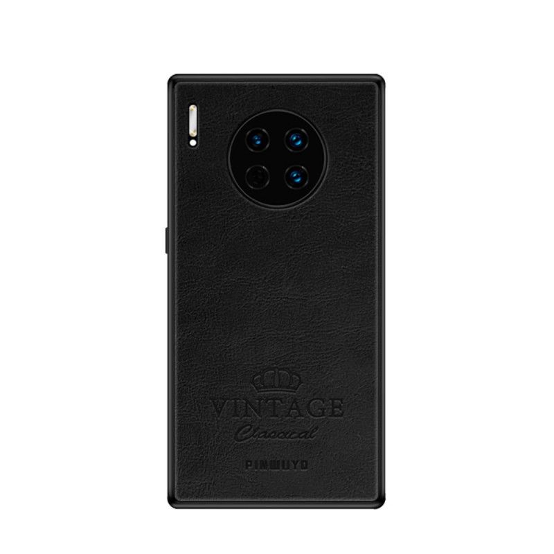 Cover Huawei Mate 30 Pro Sort Mobilcover Hæderlig Vintage Pinwuyo