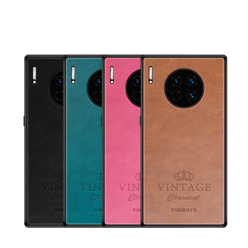 Cover Huawei Mate 30 Pro Sort Mobilcover Hæderlig Vintage Pinwuyo