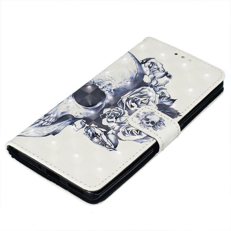 Flip Cover Huawei Mate 30 Pro Blomstret Kranium