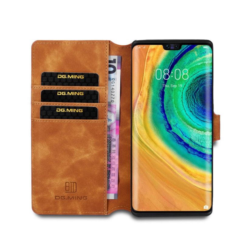 Flip Cover Huawei Mate 30 Pro Sort Retro Dg.Ming