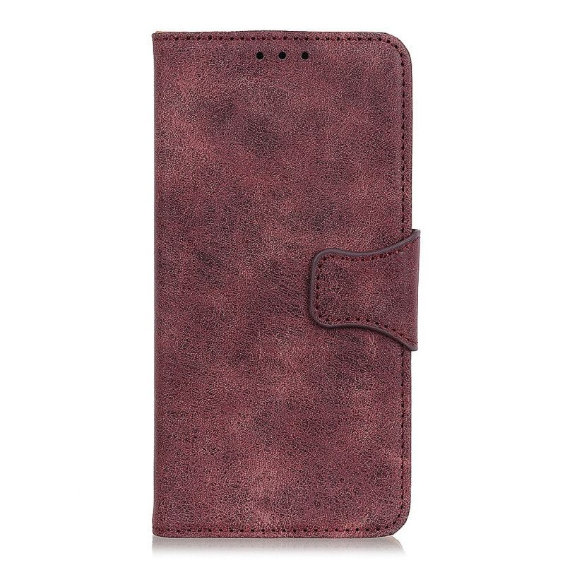 Flip Cover Læder for Huawei Mate 30 Pro Kaffe Retro-Klap I Imiteret Læder