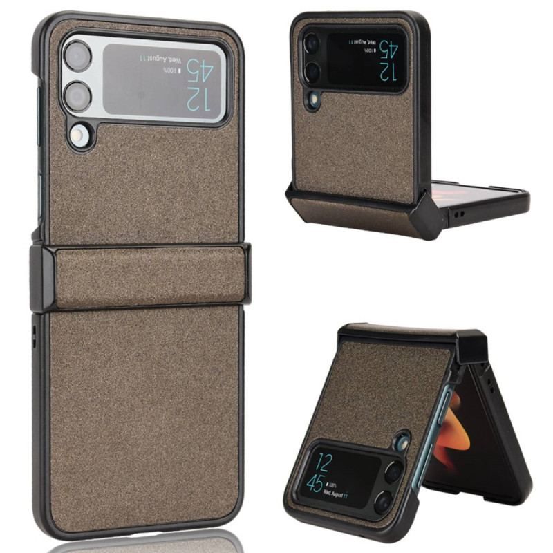 Cover Samsung Galaxy Z Flip 4 Flip Cover Mat Effekt Tekstur