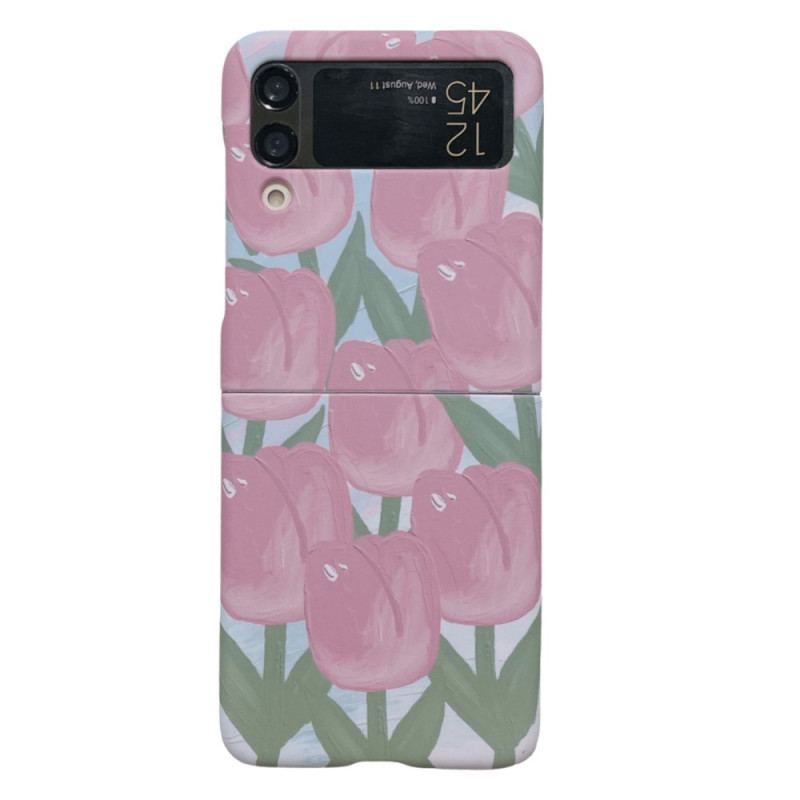 Mobilcover Samsung Galaxy Z Flip 4 Flip Cover Blomster