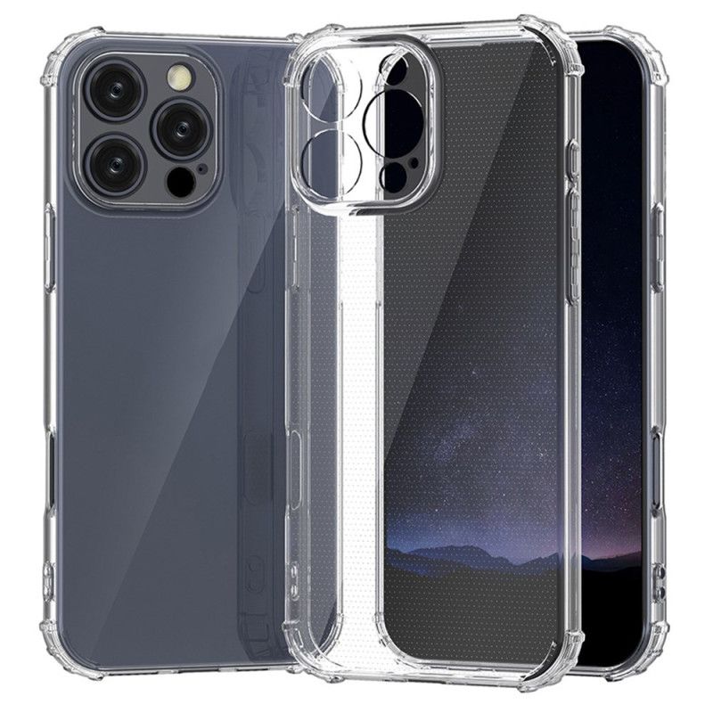 Cover iPhone 16 Pro Max Gennemsigtig Anti-ridse