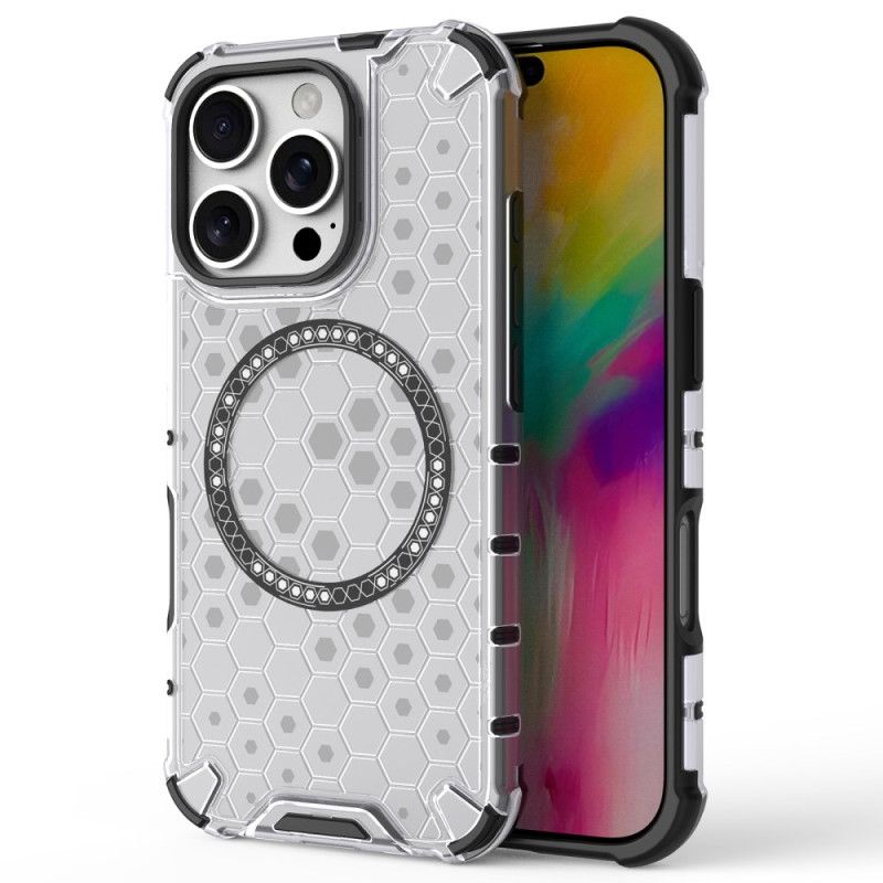 Cover iPhone 16 Pro Max Magnetisk Honeycomb