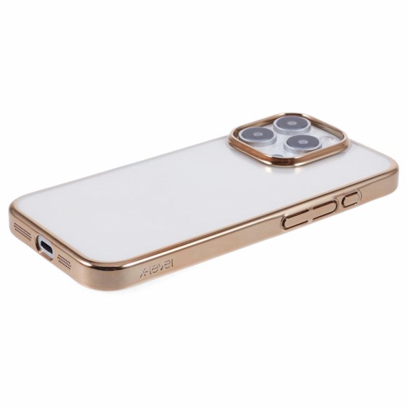 Cover iPhone 16 Pro Max Metal Effect Edge X-level