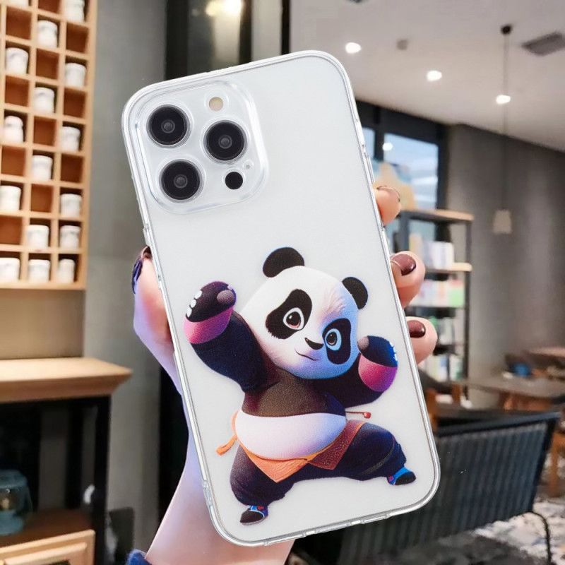 Cover iPhone 16 Pro Max Telefon Etui Panda