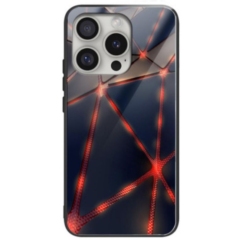 Cover iPhone 16 Pro Max Telefon Etui Rød Linje