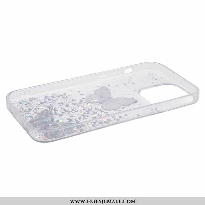 Cover Til iPhone 16 Pro Max Mousserende Sommerfugle