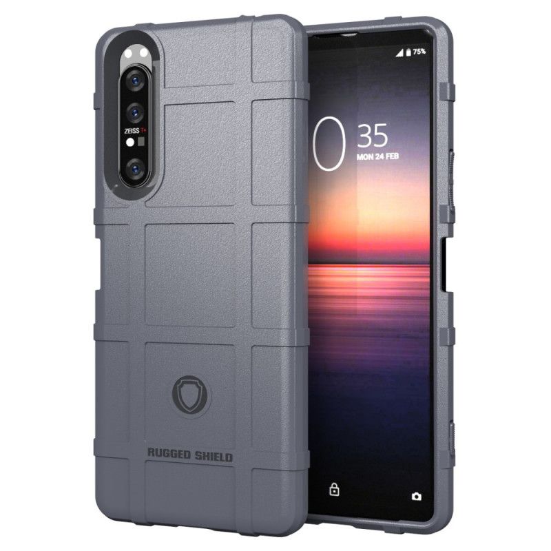 Cover for Sony Xperia 1 II Sort Robust Skjold