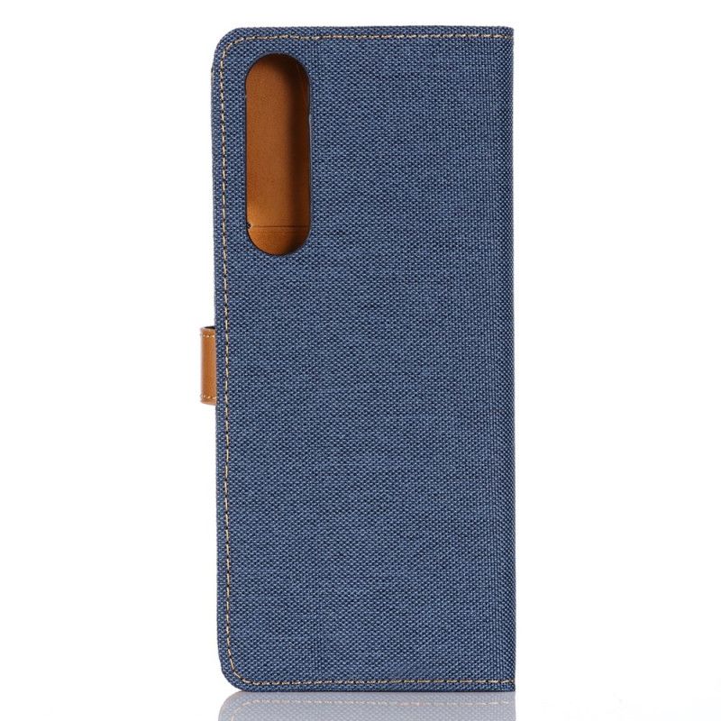 Flip Cover Sony Xperia 1 II Sort Mobilcover Oxford Stof