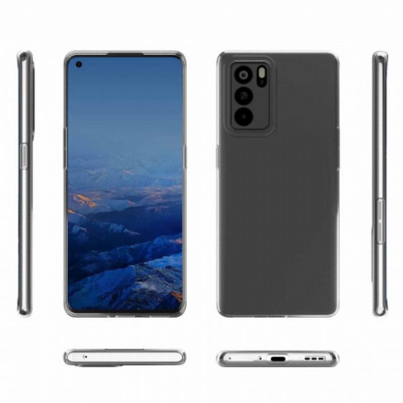 Cover Oppo Reno 6 Pro 5g Fleksibel Gennemsigtig