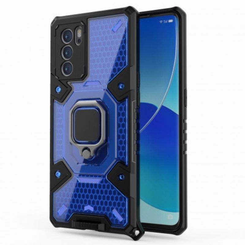 Cover Oppo Reno 6 Pro 5g Honeycomb Med Ring