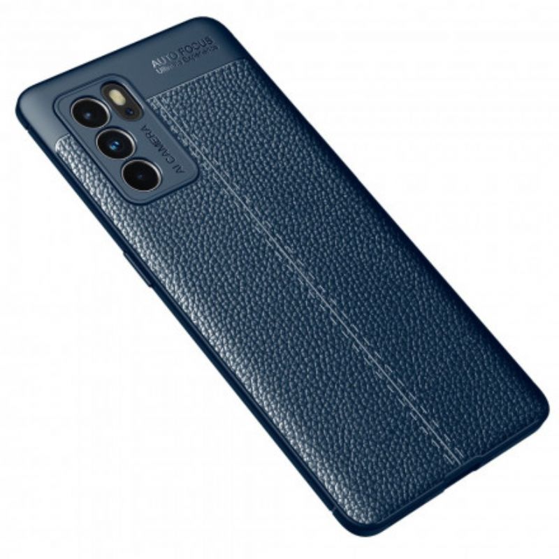 Cover Oppo Reno 6 Pro 5g Litchi-lædereffekt