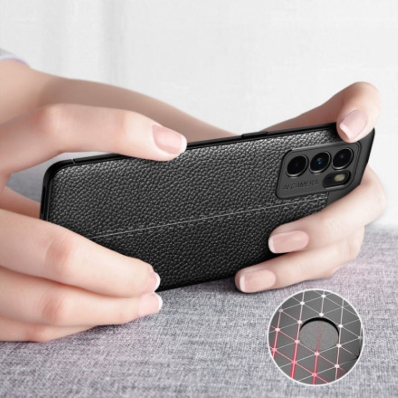 Cover Oppo Reno 6 Pro 5g Litchi-lædereffekt