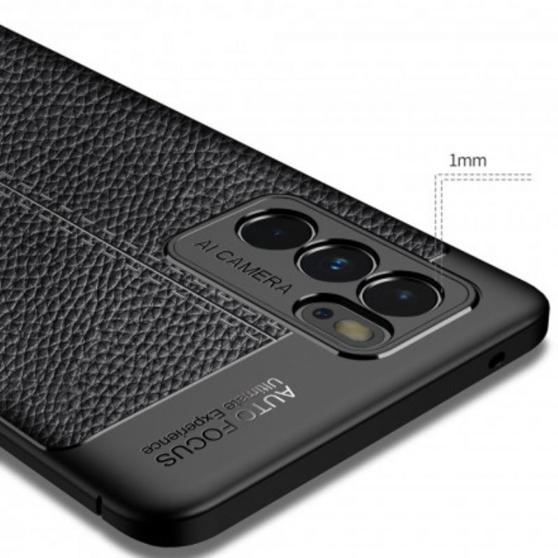 Cover Oppo Reno 6 Pro 5g Litchi-lædereffekt