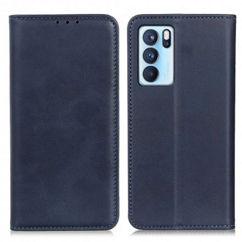 Flip Cover Oppo Reno 6 Pro 5g Split Læder Elegance