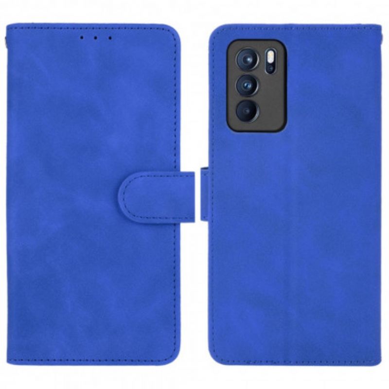 Flip Cover Til Oppo Reno 6 Pro 5g Skin-touch