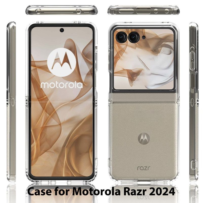 Cover Motorola Razr 50 Gennemsigtig