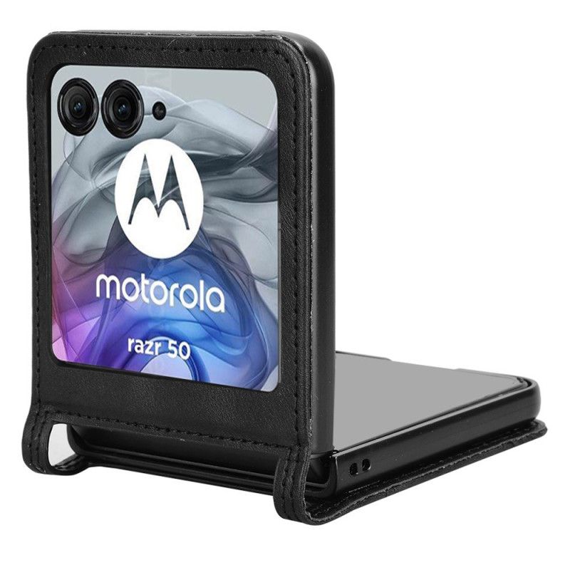 Cover Motorola Razr 50 Vintaga Frise Kortholder