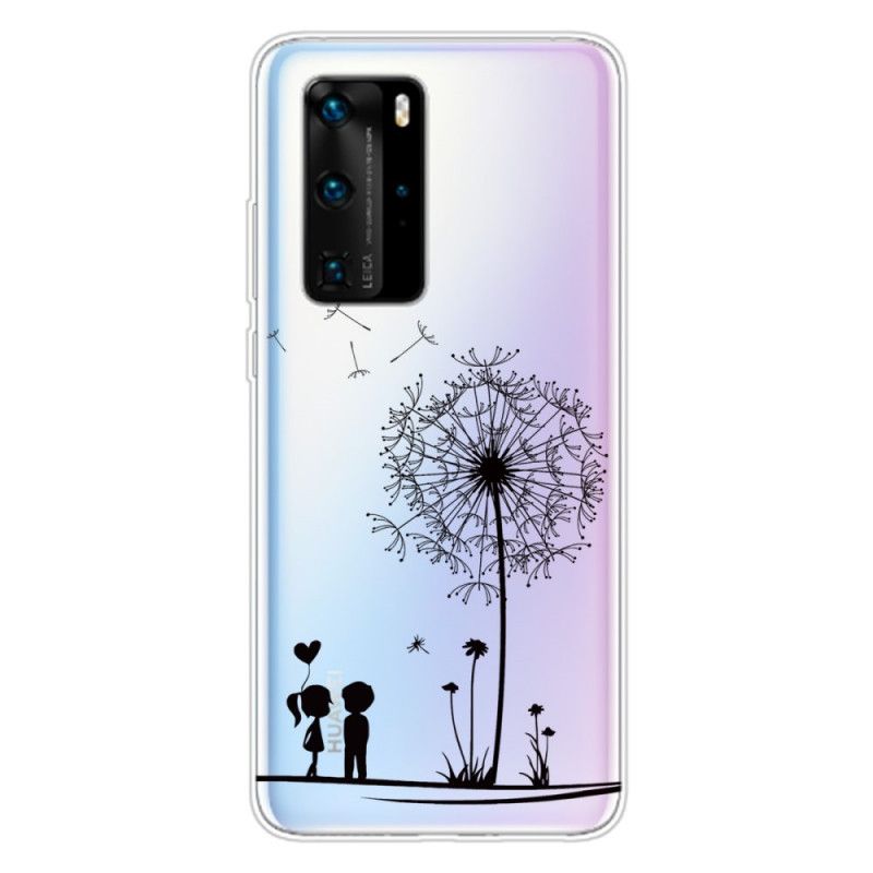 Cover for Huawei P40 Pro Mælkebøtte Kærlighed