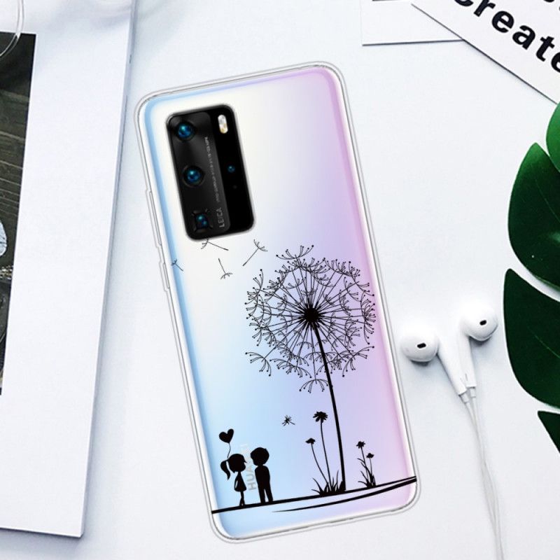 Cover for Huawei P40 Pro Mælkebøtte Kærlighed