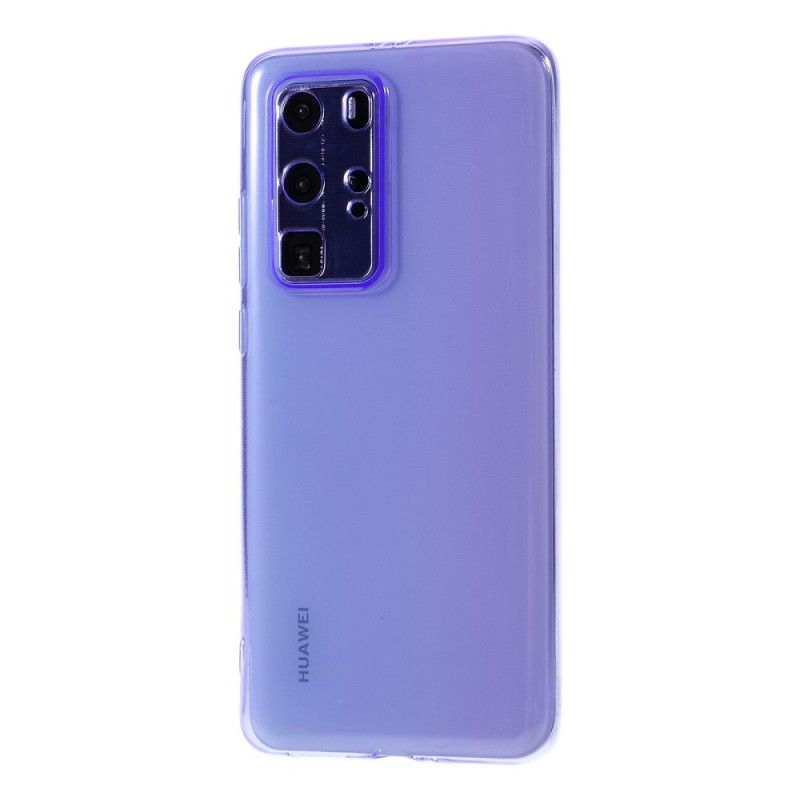 Cover for Huawei P40 Pro Magenta Silikone Farver