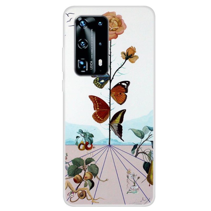 Cover for Huawei P40 Pro Sommerfugle Af Naturen