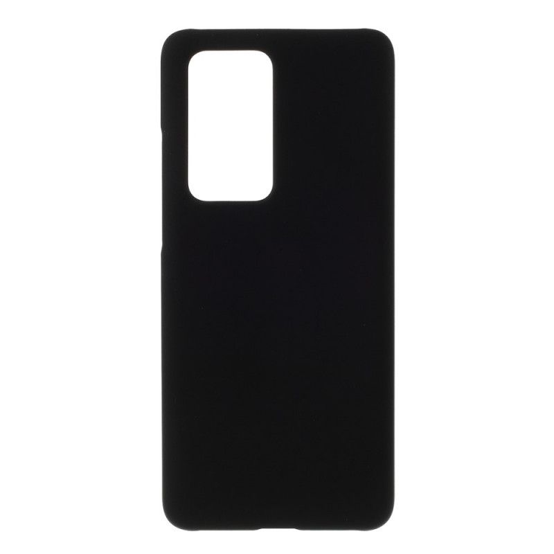 Cover for Huawei P40 Pro Sort Gummi Plus