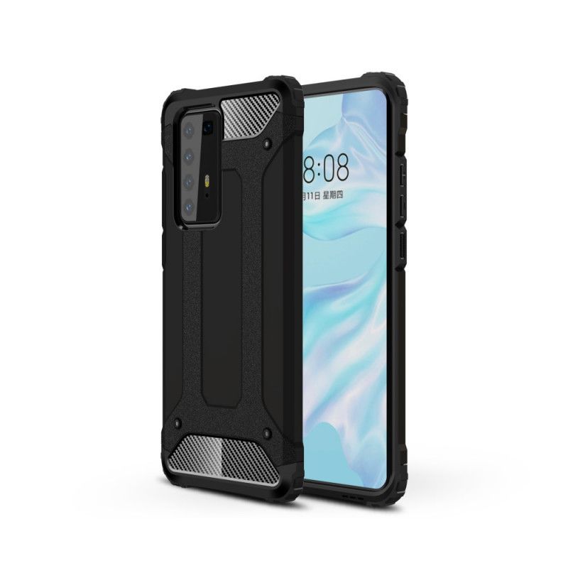 Cover for Huawei P40 Pro Sort Overlevende