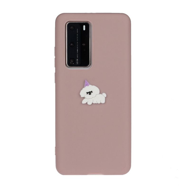 Cover Huawei P40 Pro Jeg Elsker Dig Min Puddel Original