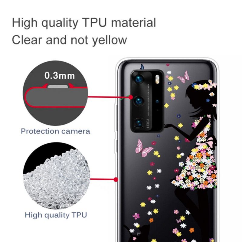 Cover Huawei P40 Pro Magisk Kvinde