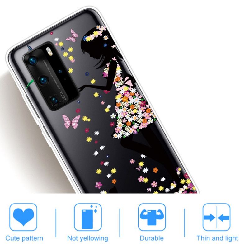 Cover Huawei P40 Pro Magisk Kvinde