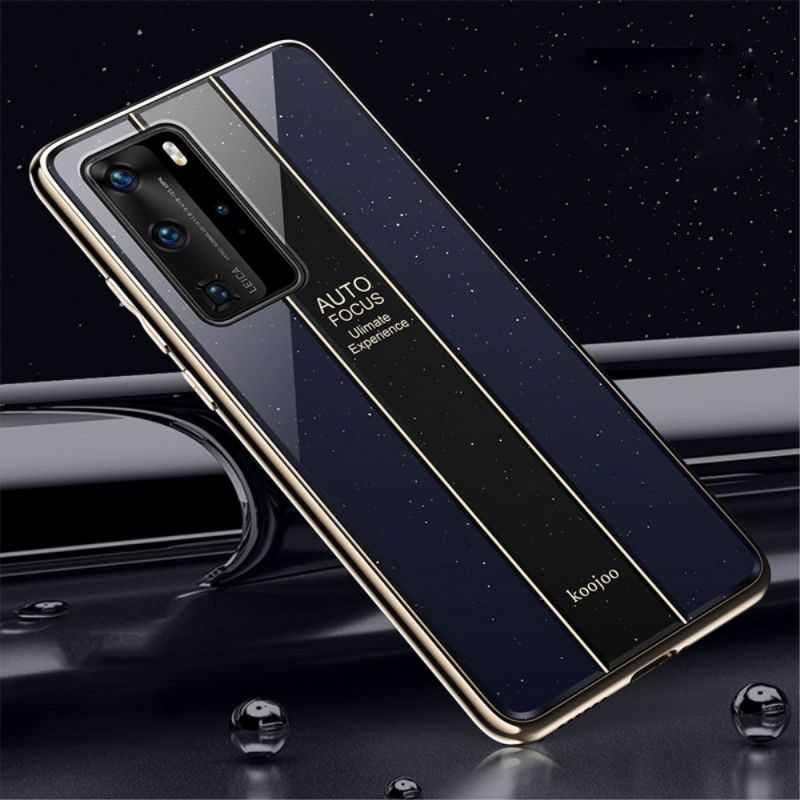 Cover Huawei P40 Pro Rød Galvaniseret Hybrid