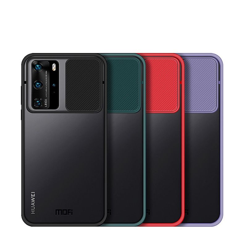 Cover Huawei P40 Pro Sort Camshield Farvede Mofi Kanter