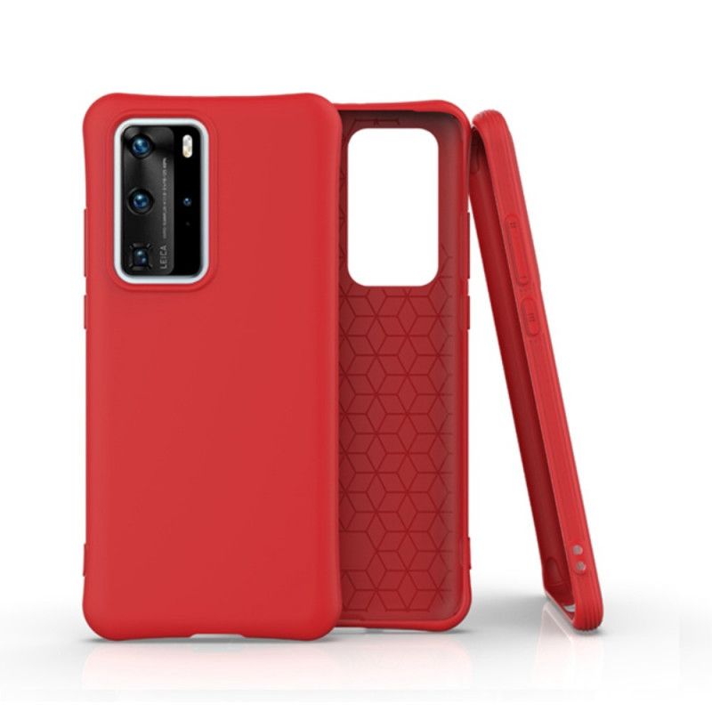 Cover Huawei P40 Pro Sort Fleksibel Mattsilikone