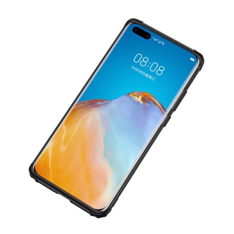 Cover Huawei P40 Pro Sort Frostet Hybrid