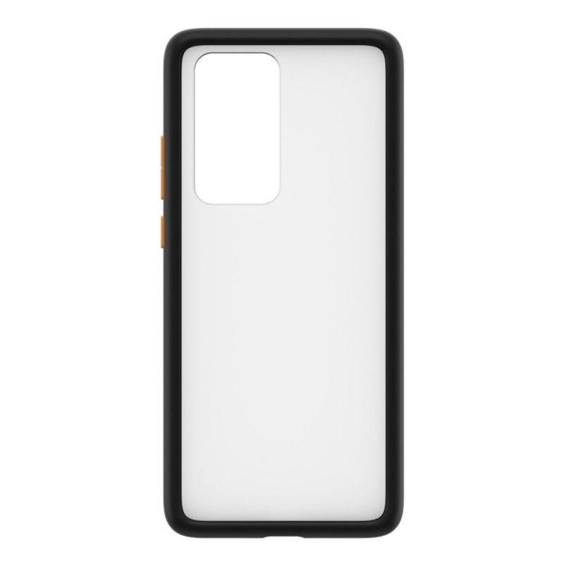 Cover Huawei P40 Pro Sort Gennemsigtige Farvede Konturbænke Original