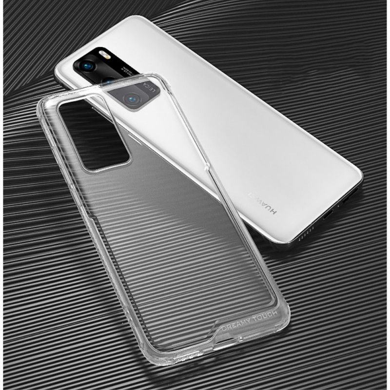 Cover Huawei P40 Pro Sort Hybrid Leeu Skrå Kanter