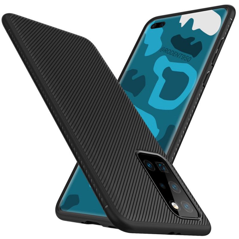 Cover Huawei P40 Pro Sort Jazzserie Twill