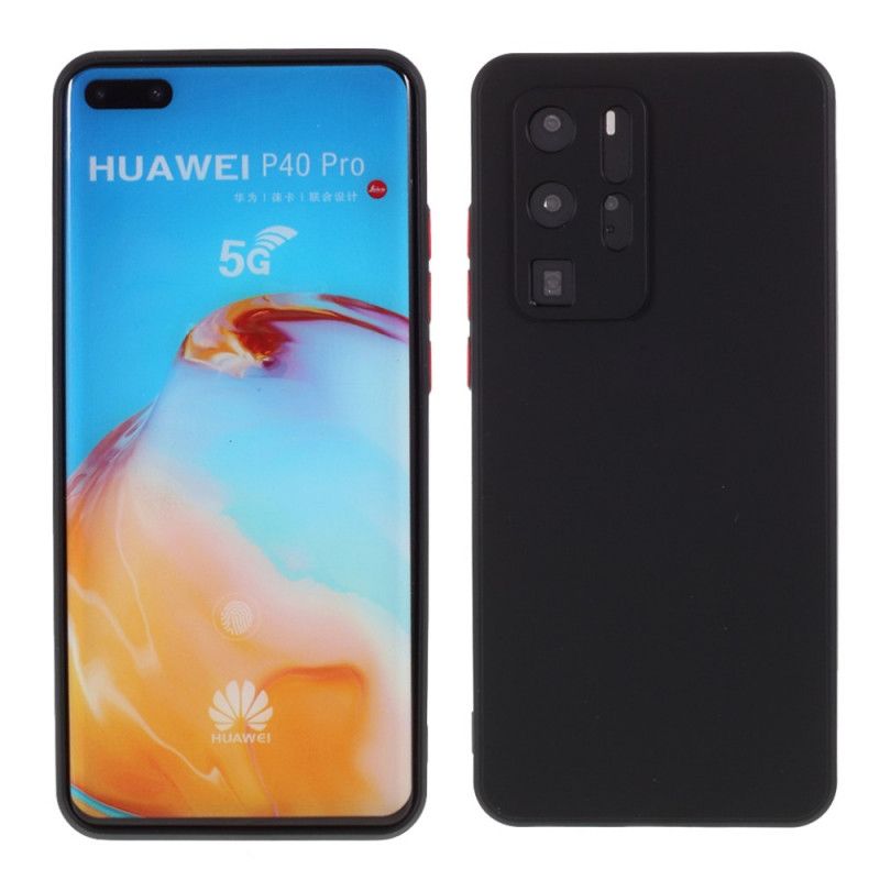 Cover Huawei P40 Pro Sort Kontrasterende Farver Beskyttelse