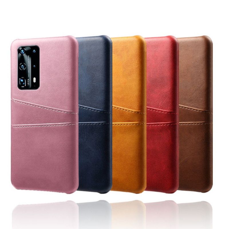 Cover Huawei P40 Pro Sort Kortholder