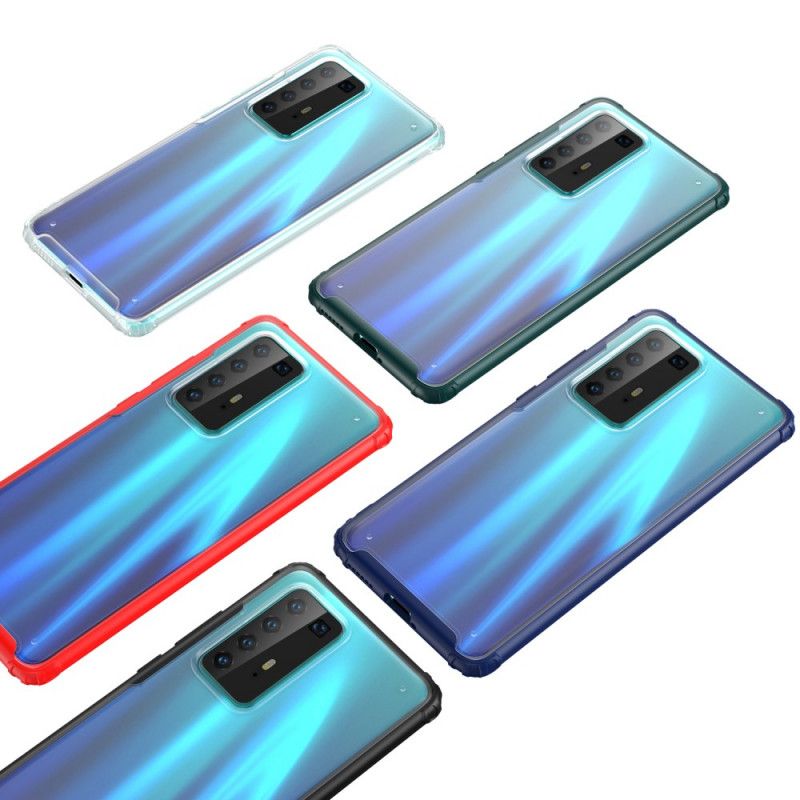 Cover Huawei P40 Pro Sort Mobilcover Frostet Hybrid