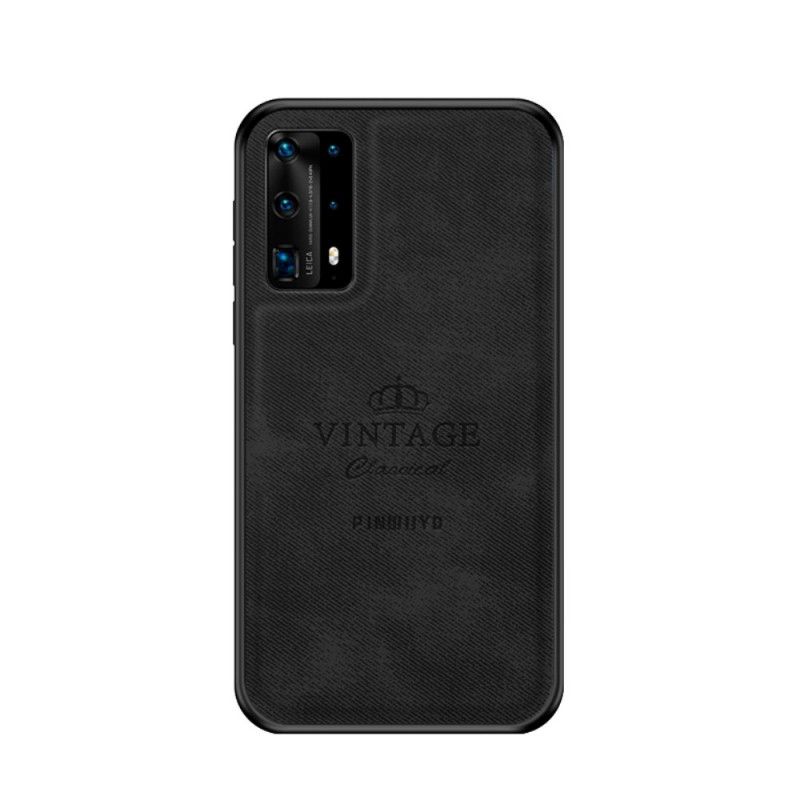 Cover Huawei P40 Pro Sort Mobilcover Hæderlig Vintage Pinwuyo