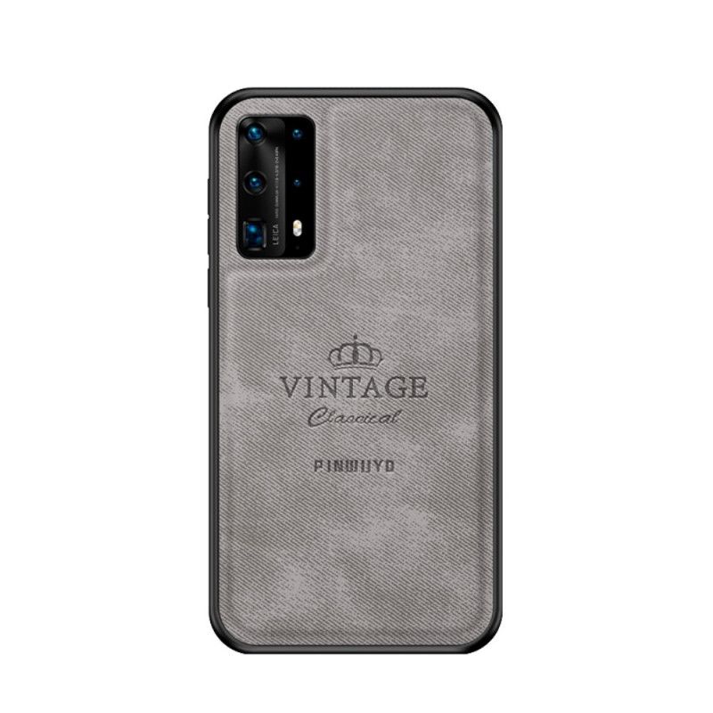 Cover Huawei P40 Pro Sort Mobilcover Hæderlig Vintage Pinwuyo