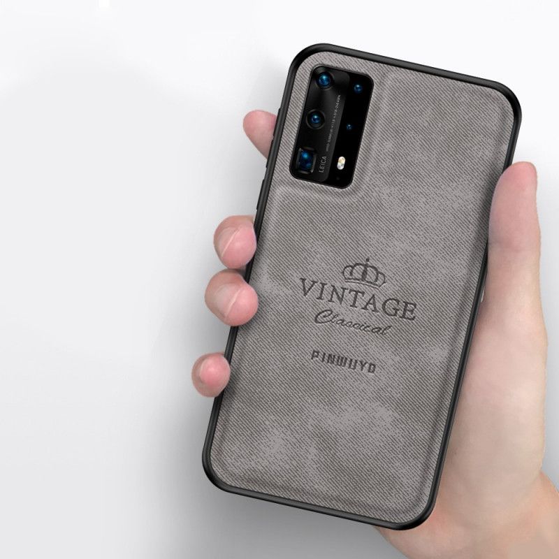 Cover Huawei P40 Pro Sort Mobilcover Hæderlig Vintage Pinwuyo