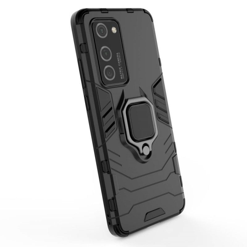 Cover Huawei P40 Pro Sort Mobilcover Resistent Ring