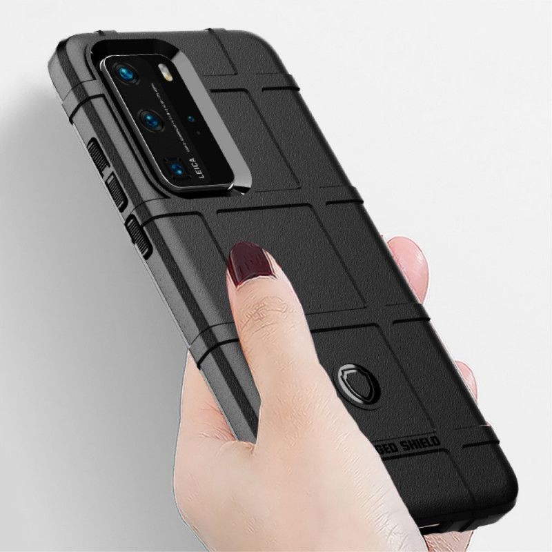 Cover Huawei P40 Pro Sort Mobilcover Robust Skjold