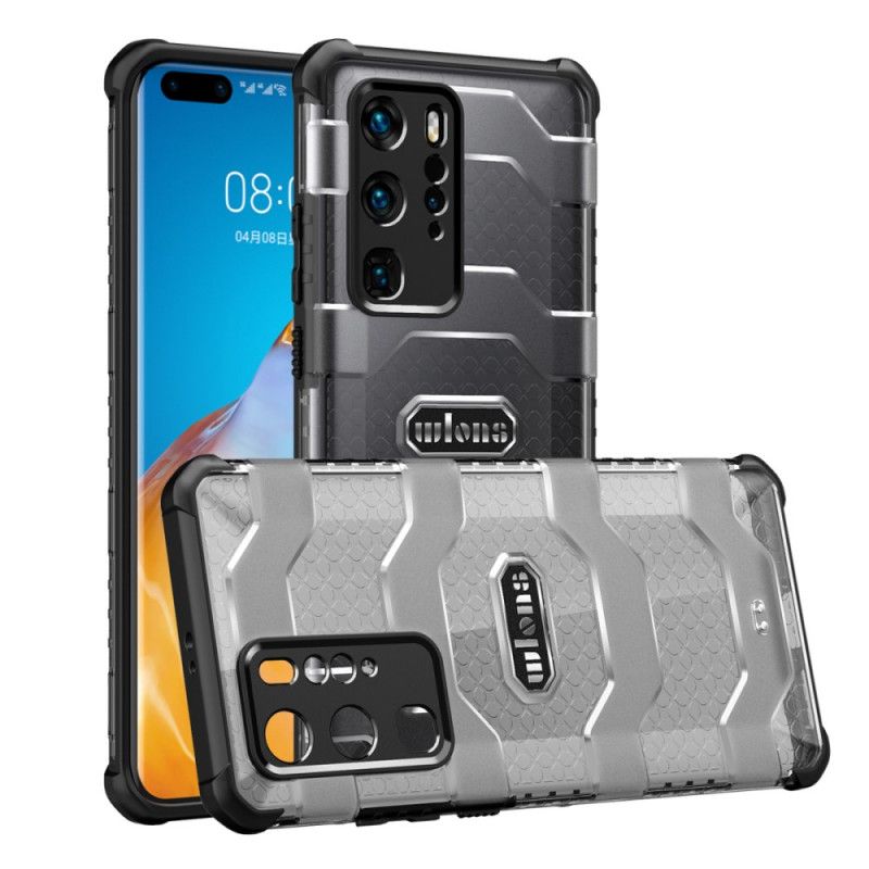 Cover Huawei P40 Pro Sort Mobilcover Ultra Resistent Explorer-Serie