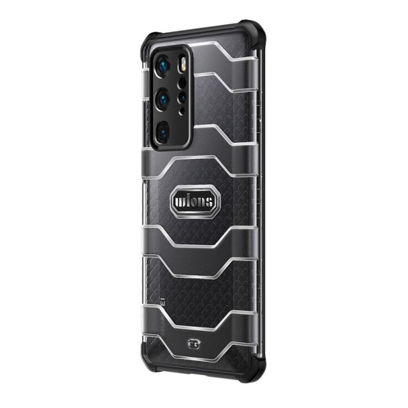 Cover Huawei P40 Pro Sort Mobilcover Ultra Resistent Explorer-Serie